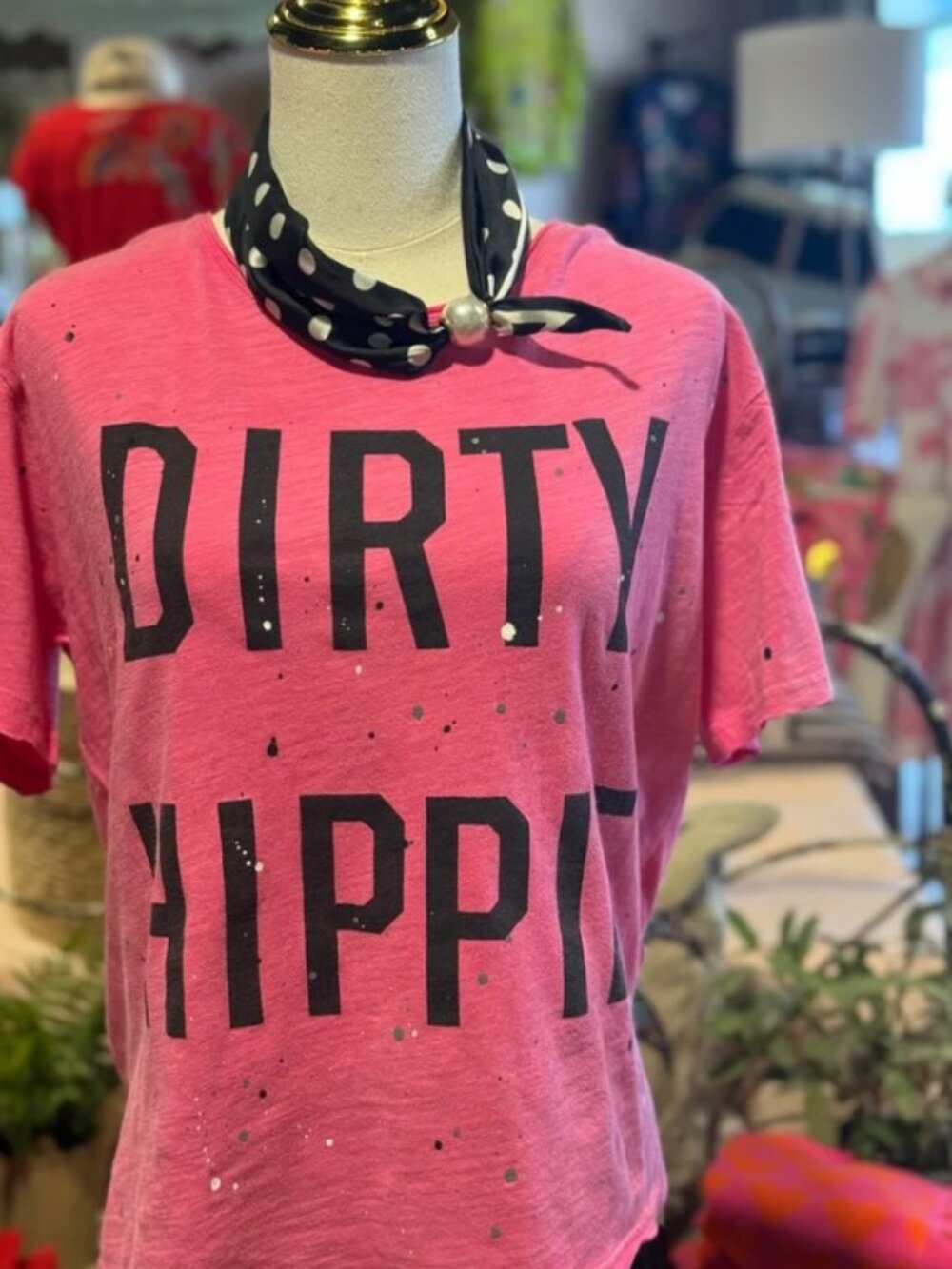Dirty Hippie Tee - Dragon Fruit - Picture 3 of 3